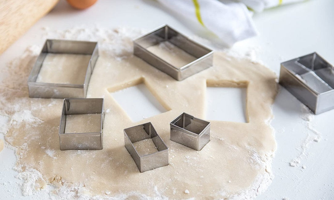 Fox Run Rectangle Cookie Cutter Set