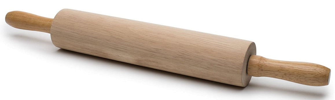 Fox Run Junior Rubber Wood Rolling Pin 10&quot;