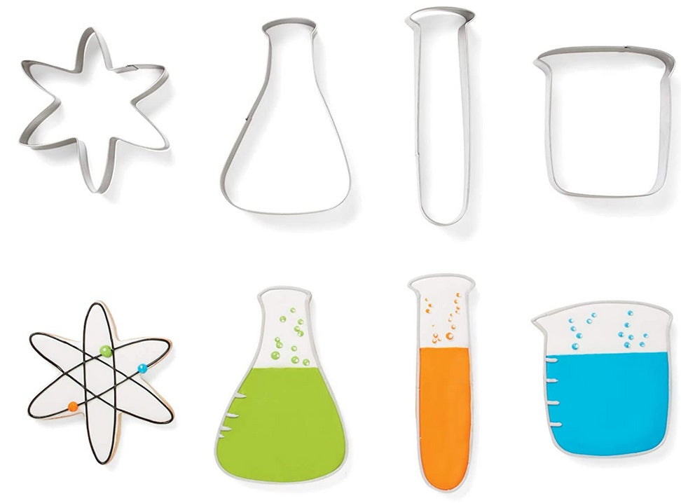 Fox Run Science Cookie Cutter Set