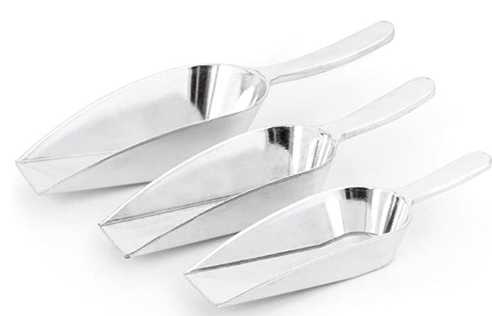 Fox Run Aluminum Scoop Set of 3