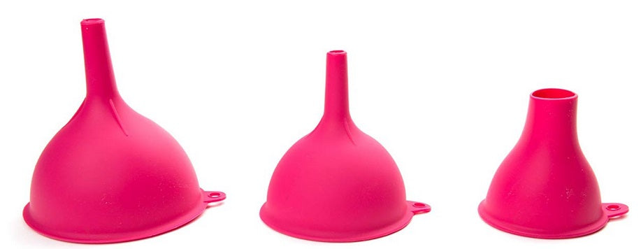 Fox Run Set of 3 Silicone Canning Funnels