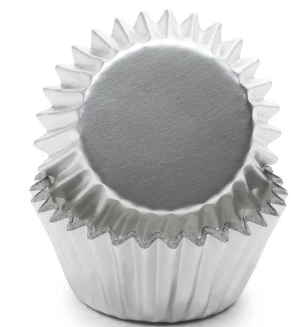 Fox Run Silver Foil Mini Baking Cup Set of 48