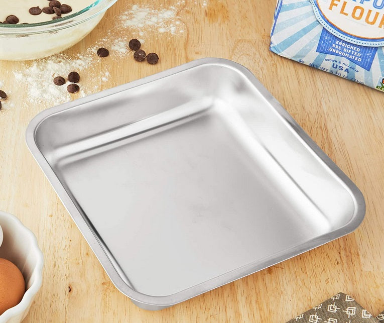 Fox Run Stainless Steel Square Cake Pan