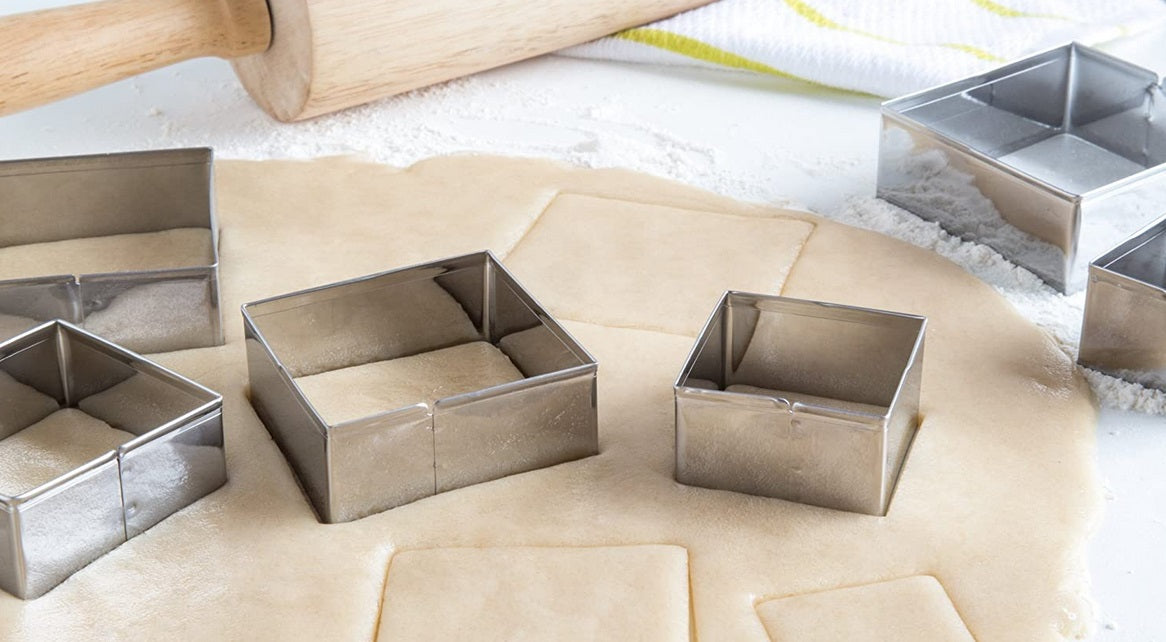 Fox Run Square Cookie Cutter Set