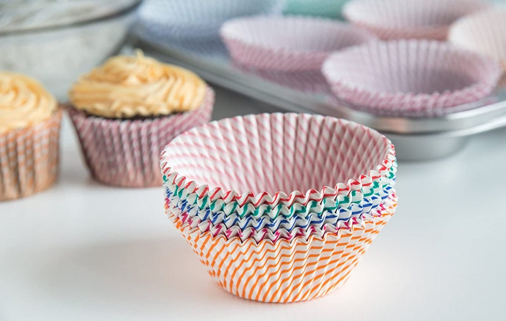 Fox Run Swirl Baking Cup Set of 100