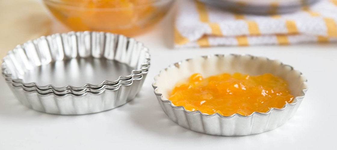 Fox Run Tartlet & Loose Bottom Quiche Pan 4"