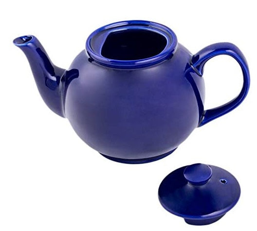 Fox Run Blue Ceramic Teapot 6-Cup