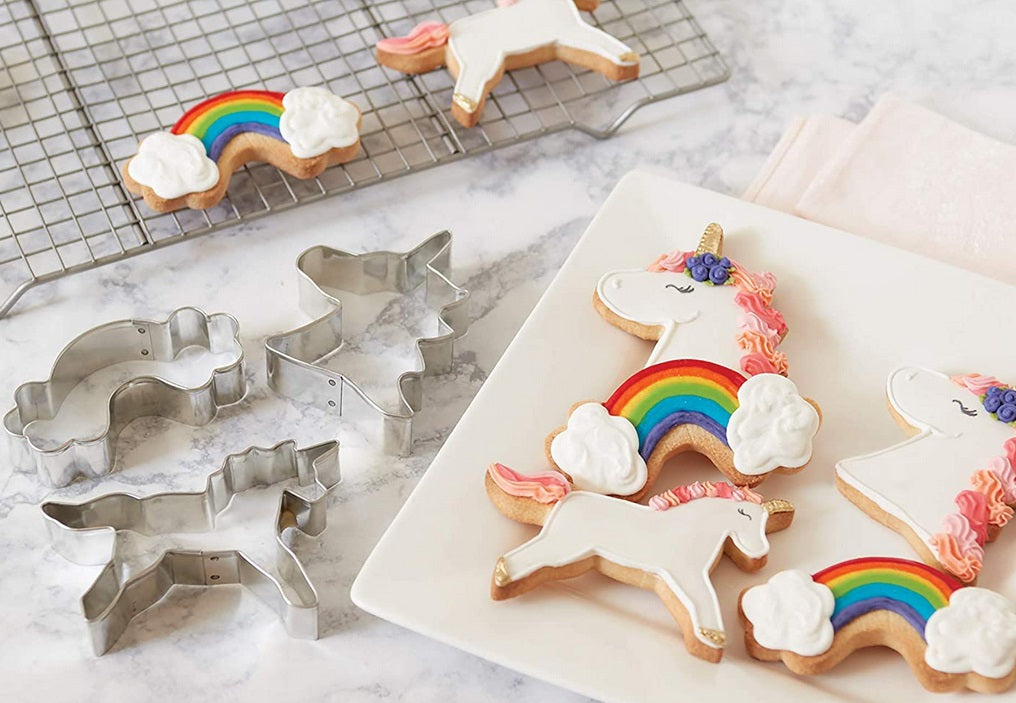 Fox Run Unicorn Cookie Cutter Set