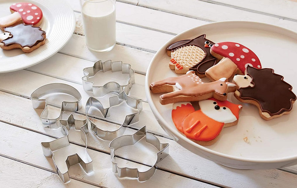 Fox Run Woodland Animal Cookie Cutter Set