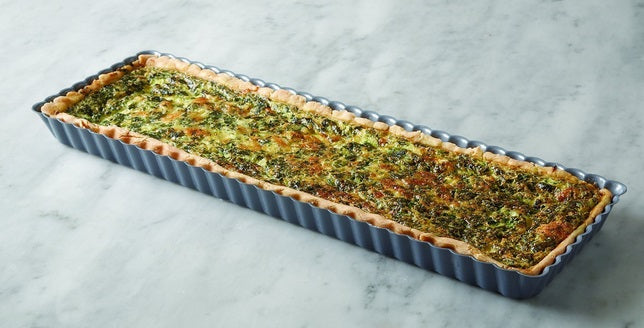 Fox Run 14&quot; x 5&quot; Loose Bottom Tart / Quiche Pan