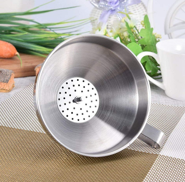 Cuisinox Stainless Steel Funnel with Filter