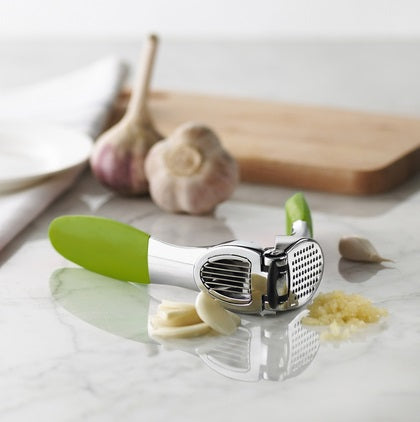 Trudeau Garlic Duo Garlic Press