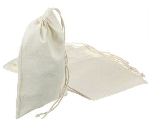 G & H Tea Services Chelsea Large Cotton Tea Bag Set of 5