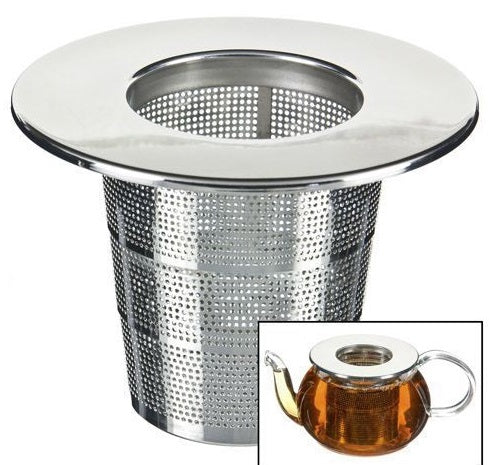 G & H Tea Services Collapsible Laser Mesh Tea Strainer