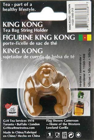 G & H Tea Services King Kong Brown Tea Bag String Holder