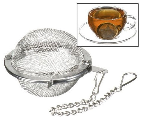 G &amp; H Tea Services Personal 1 Pot Mesh Ball Tea Infuser