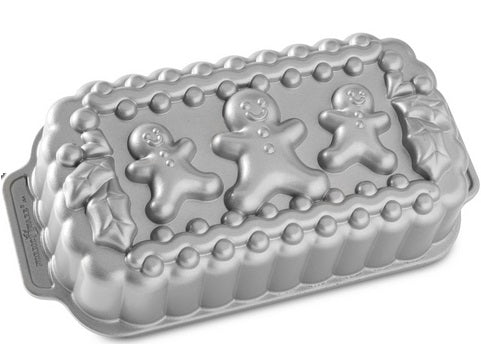 Nordic Ware Gingerbread Family Loaf Pan