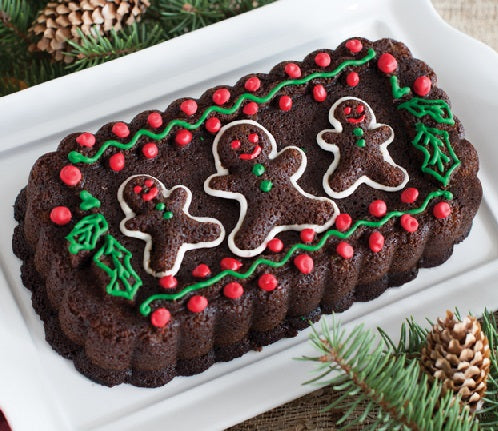 Nordic Ware Gingerbread Family Loaf Pan