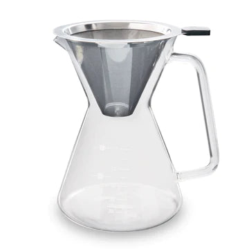 London Sip Glass Pour-Over Coffee Carafe 600ml