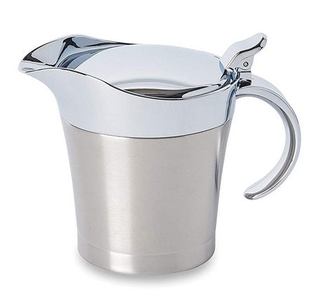 Fox Run Double Walled Stainless Steel Gravy Boat / Warmer