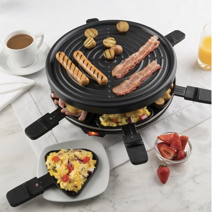 Trudeau Grilly 6 Person Raclette Grill