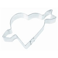 Fox Run 4" Heart with Arrow Cookie Cutter