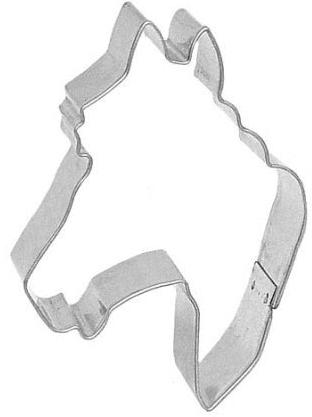 Fox Run 3&quot; Horse Head Cookie Cutter