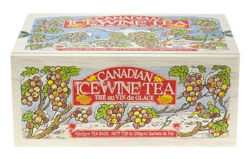 Metropolitan Tea Box of 100 Canadian Ice Wine Tea Bags