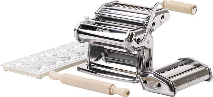 Imperia Pastaia Italian Pasta Machine Gift Set with Ravioli Maker