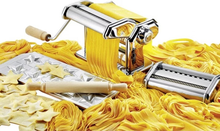 Imperia Pastaia Italian Pasta Machine Gift Set with Ravioli Maker