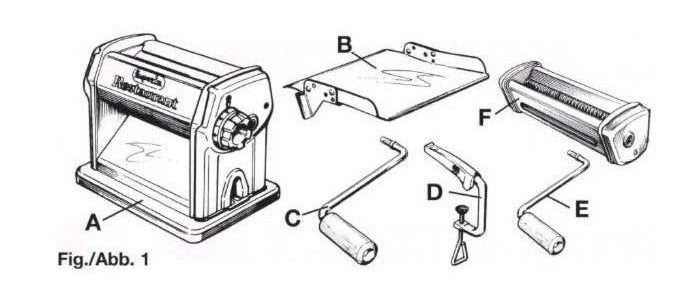 Imperia Professional Restaurant Manual Pasta Maker R220