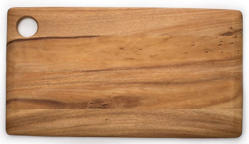 Ironwood Copenhagen Acacia Wood Rectangle Cutting Board