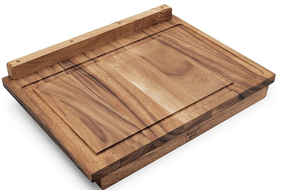 Ironwood Lyon Reversible Acacia Wood Pastry Board