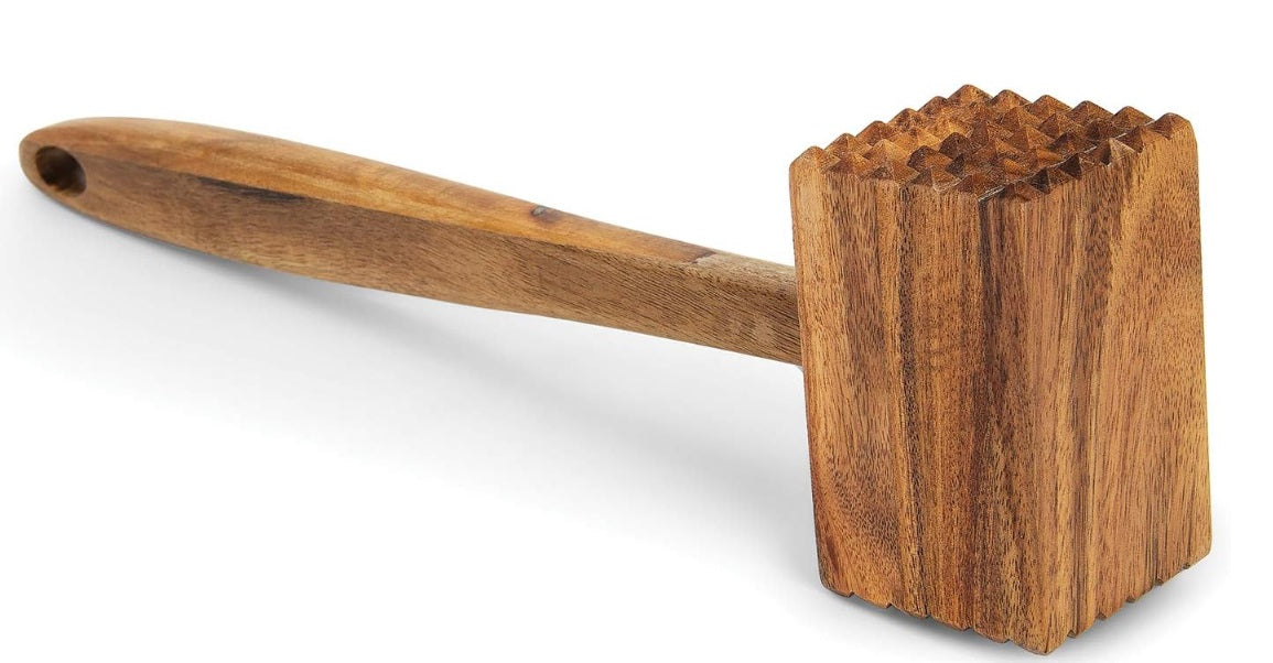 Ironwood Acacia Wood Meat Tenderizer