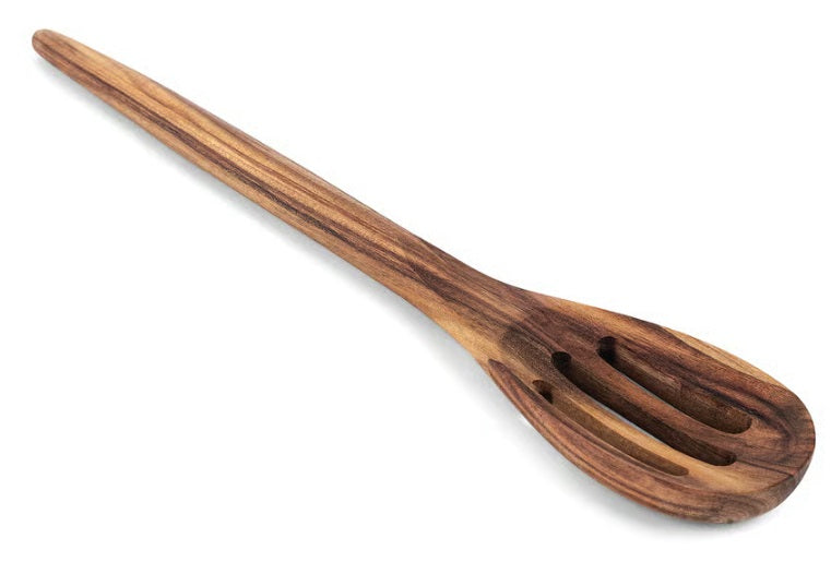 Ironwood Acacia Wood Slotted Spoon