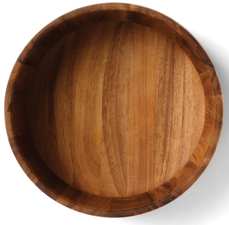 Ironwood Tulip Acacia Wood Salad Bowl