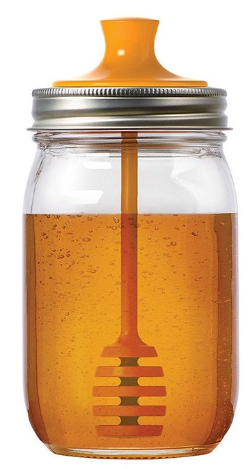 Jarware Honey Dipper Mason Jar Lid