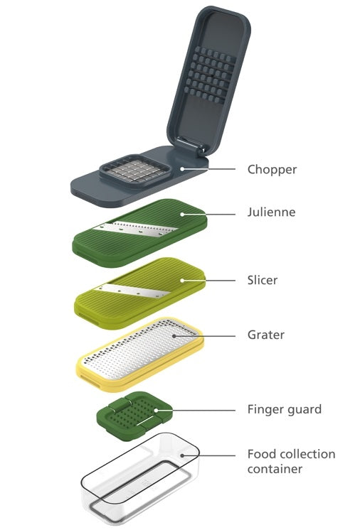 Joseph Joseph Multi-Prep Compact 4-in-1 Slicing Set