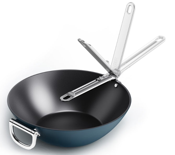 Joseph Joseph Space Wok with Helper Handles 32cm / 12.5&quot;