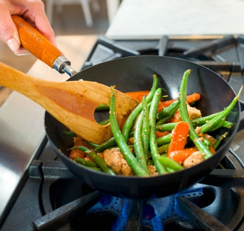 Ken Hom Non-Stick Carbon Steel Mini Wok