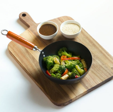 Ken Hom Non-Stick Carbon Steel Mini Wok