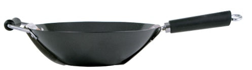 Ken Hom Non-Stick Carbon Steel Wok 12.2-Inch