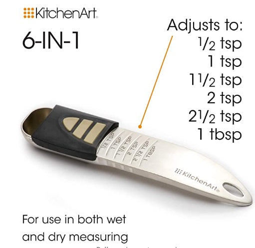 KitchenArt Professional Adjust-A-Tablespoon Measuring Spoon