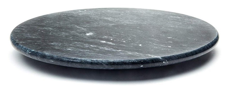 Fox Run Black Marble Lazy Susan