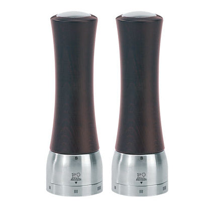 Peugeot Madras u'Select Chocolate 21cm Salt & Pepper Mill Set