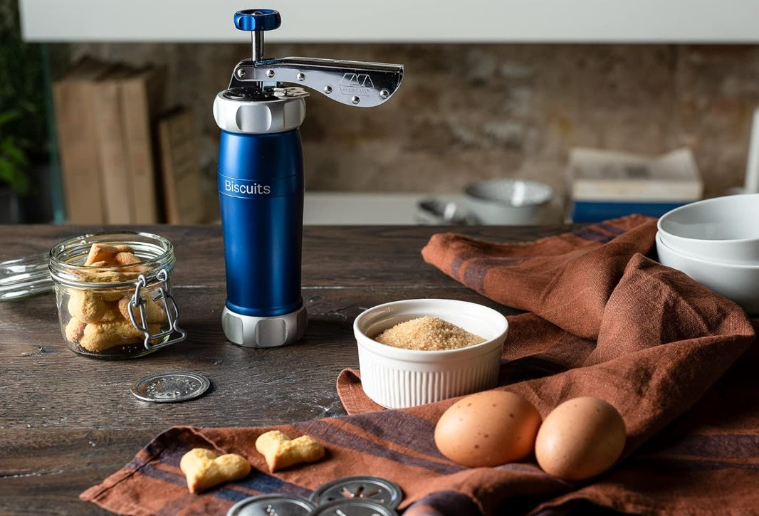 Marcato Blue Biscuit Machine Cookie Press