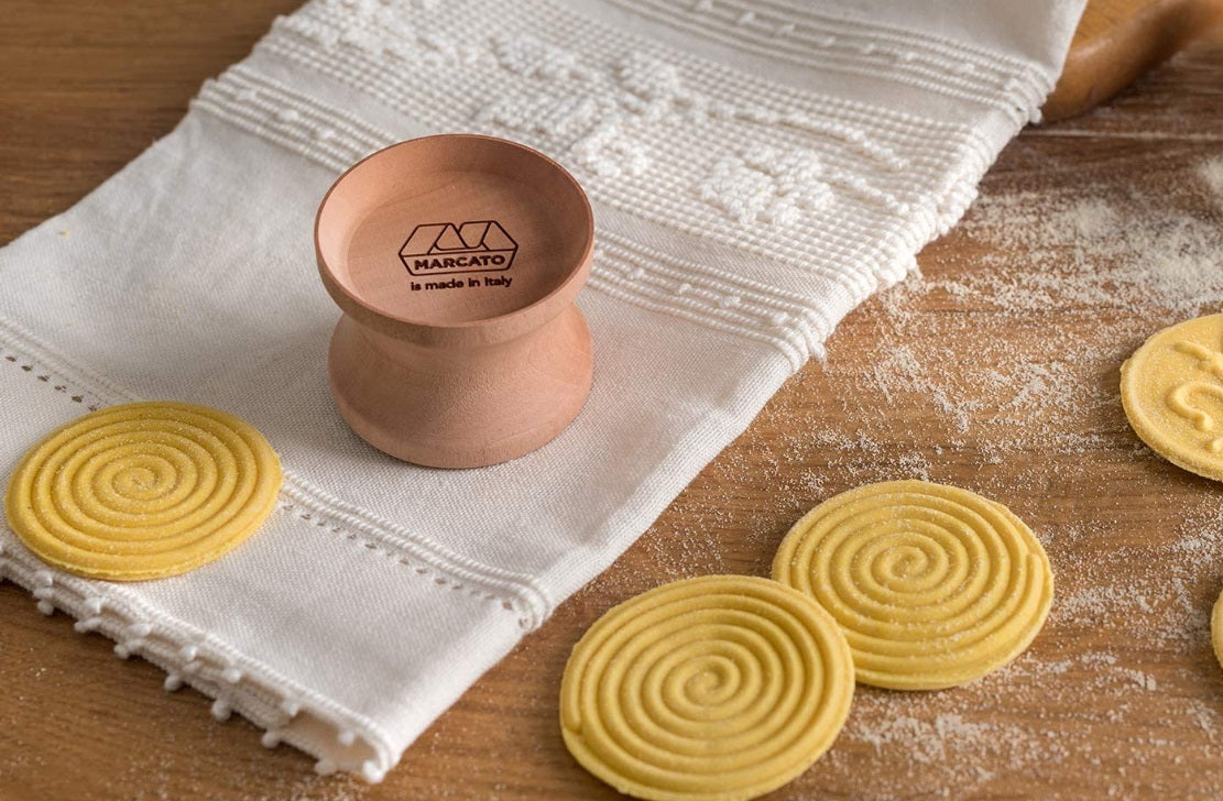 Marcato Corzetti Base Spiral Pasta & Cookie Stamp