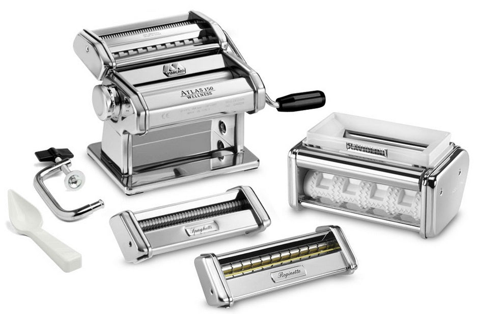 Marcato Atlas 150 Multipast Pasta Machine & Ravioli Set