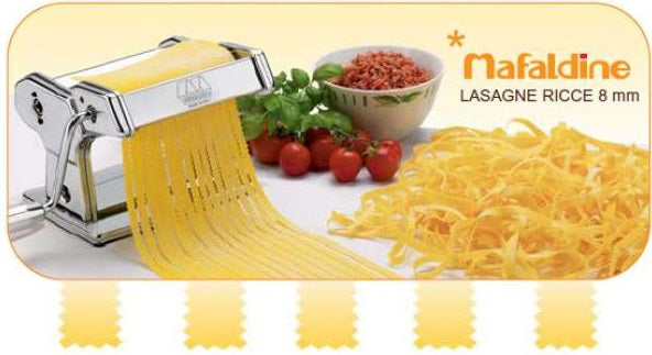 Marcato Atlas 150 Mafaldine Lasagna 8mm Attachment