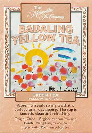 Metropolitan Tea Company Badaling Yellow Tea 2.2lbs